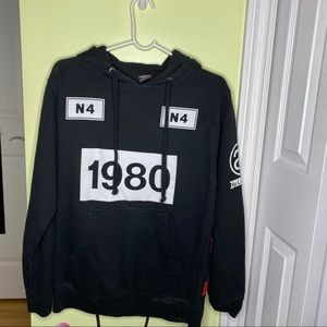 Stussy black sweater